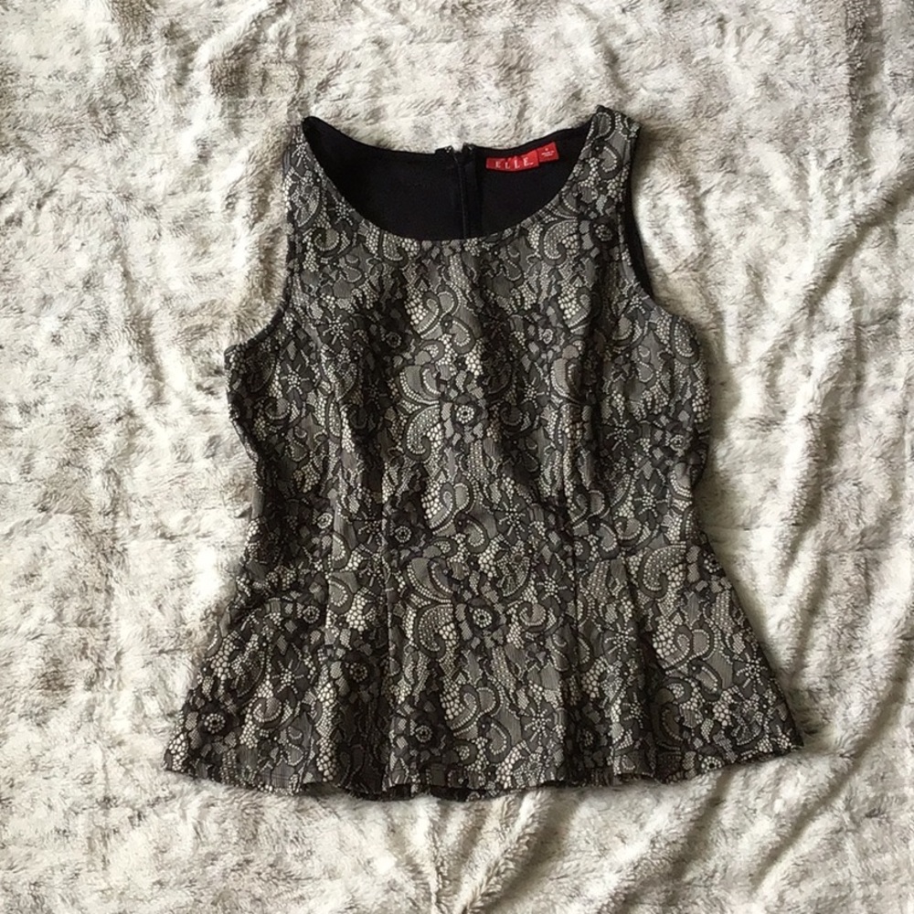 Laced Peplum